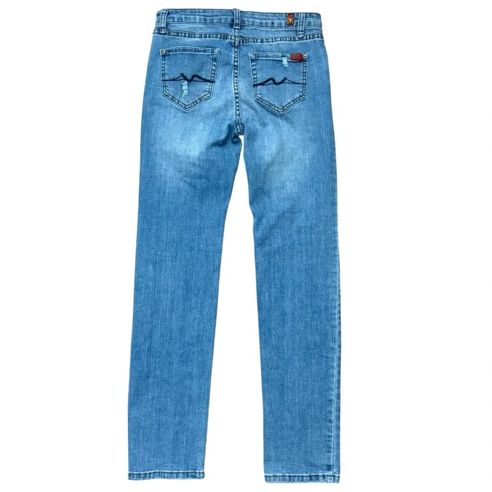 7 For All Mankind Slimmy Skinny Jeans Girls Size 14 Like New